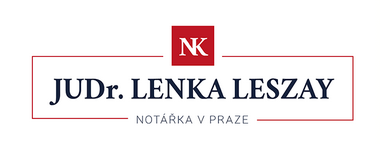 JUDr. LENKA LESZAY - notářka v Praze